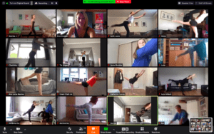 Online dance classes in lockdown